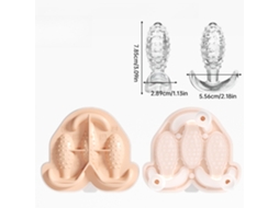 Divertida Forma De Silicone Para Bolas De Gelo Com Tampa, Ideal Para Cocktails De Whisky, Sumos E Outras Bebidas Rosa Hexinyigjly