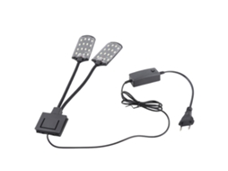2026 luz de Acuario Led de 10w 32 Led Doble Extremo 220v Flexible Portátil para Peces Y Jarrones