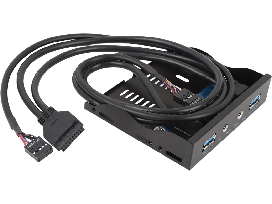 Hub Usb Compacto De 3,5 Polegadas Para Painel Frontal Com