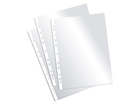 Plus Tampas Multi-Drill Transparentes para Escritório Fº 60Î¼M 100