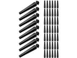 50 pinos de cribbage de metal preto