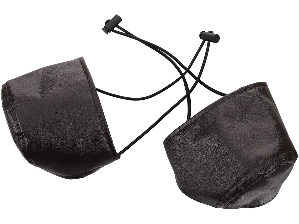 Protetores De Calcanhar Em Pu, Capas Para Sapatos De Condução, 2 Peças, Marrom, Ajustáveis E Confortáveis, Para Homens E