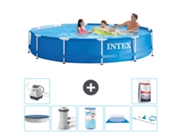 Intex Piscina Com Estrutura Redonda - 366x76 Cm - 8-peças S31569