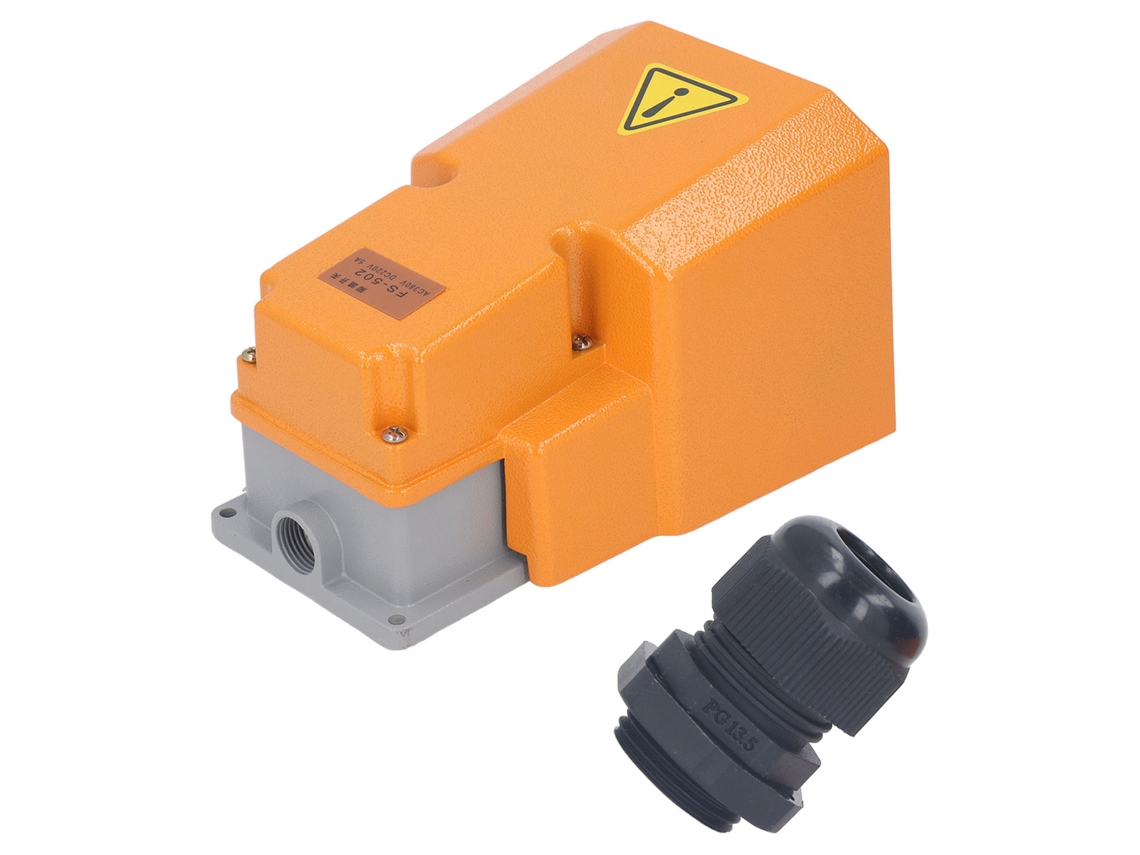 Interruptor de Pé Pneumático Nc com Contatos de Prata | S/MARCA