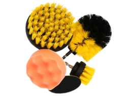Conjunto De Escovas Universais Laxiscreed Para Furadeira Elétrica, Polimento E Desbaste Em 5 Peças