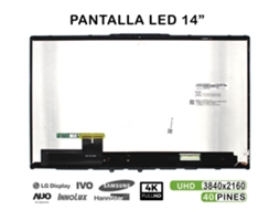 Monitor LED sensível ao toque Lenovo Yoga C940 14iil 4K de 14" com moldura