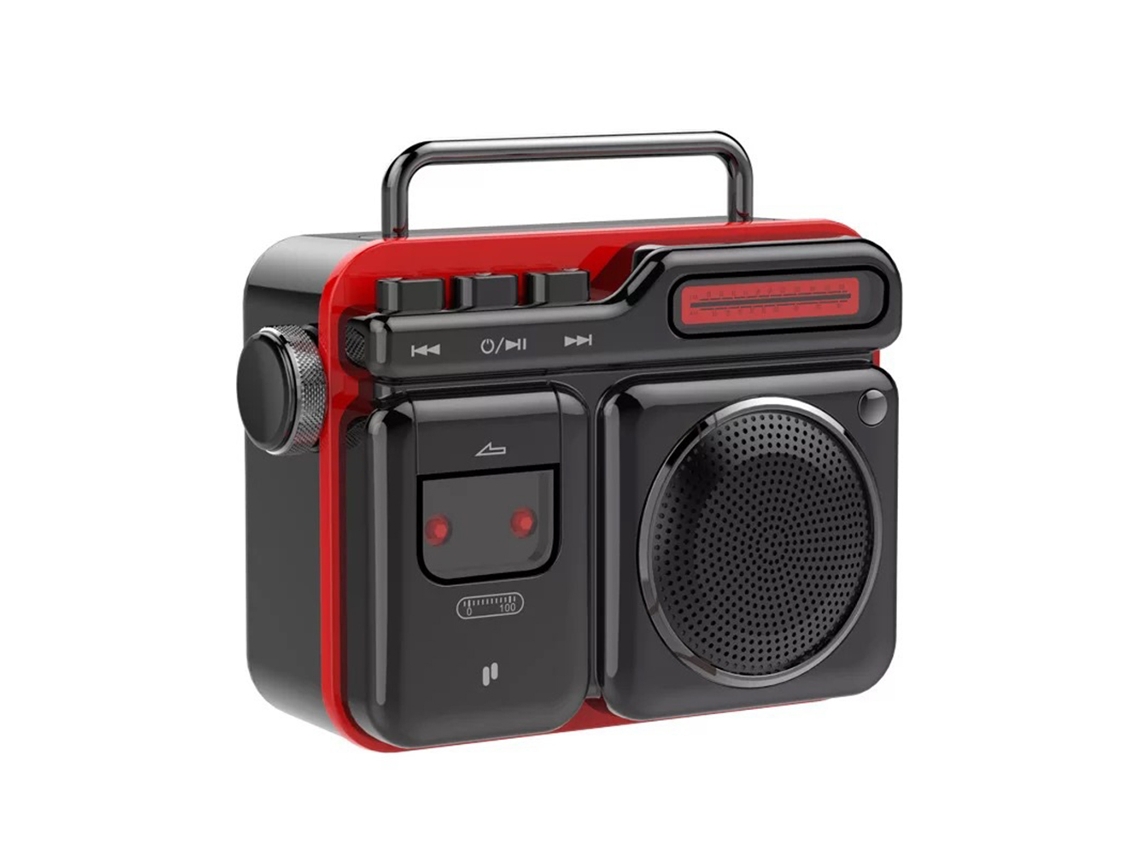 Caixa de Som Bluetooth EOOCOO (produto em Liquidação, Mini Artístico)