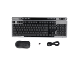 Teclado e Mouse Sem Fio LAXISCREED Rgb Mecânico