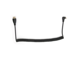 Adaptador Cabo Hdmi A Para Hdmi D Com Cabo De Mola E Cotovelo Positivo