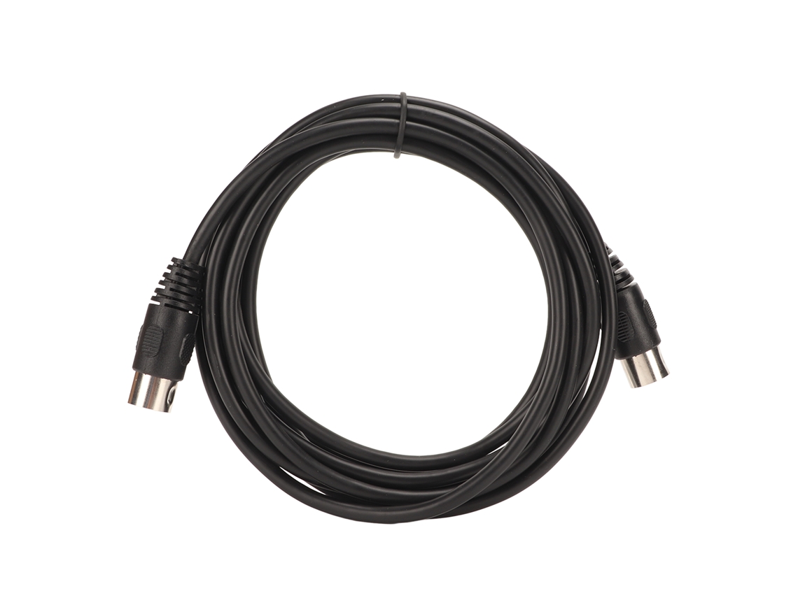 Cabo Din 7 Pinos Macho para Macho 3m para Computador e Equipamento Médico