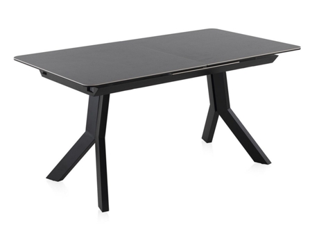 Mesa de Refeição (90 x 76 x 160 - Cerâmica - Branco)