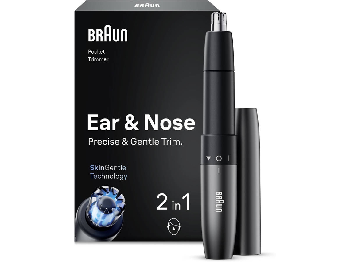 Aparador de Nariz e Orelhas BRAUN EN20 (Pilhas)
