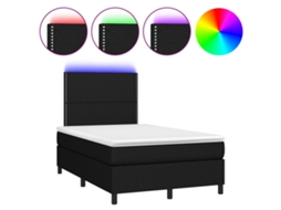 Box Spring Bed, Box Spring Beds Vidaxl Preto Tecido (120 X 190 Cm)