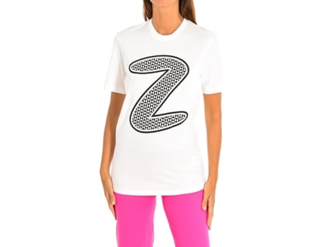 T-Shirt de Mulher ZUMBA Algodão Branco (XS)