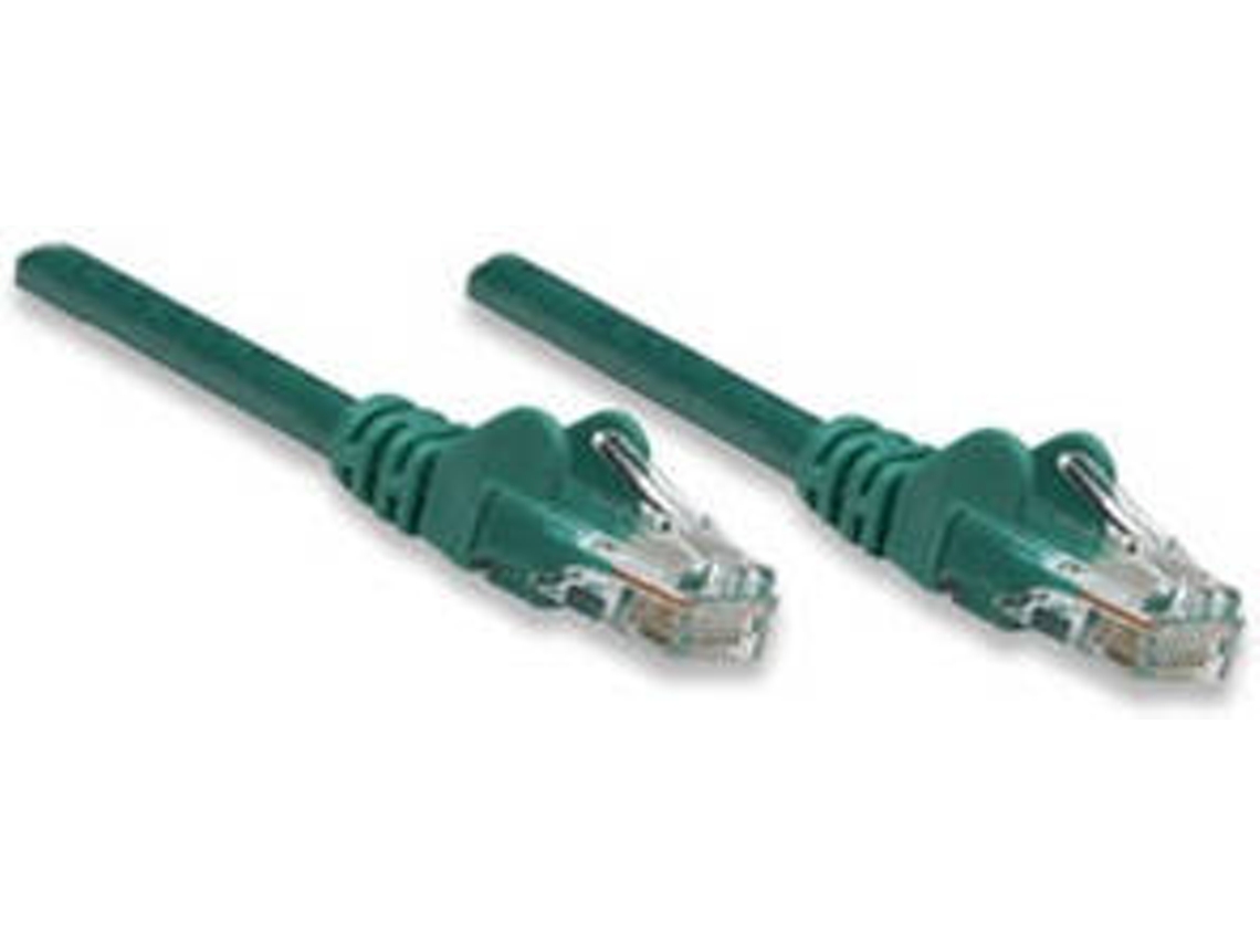 Cabo de Rede INTELLINET (RJ45 - 1 m - Verde)