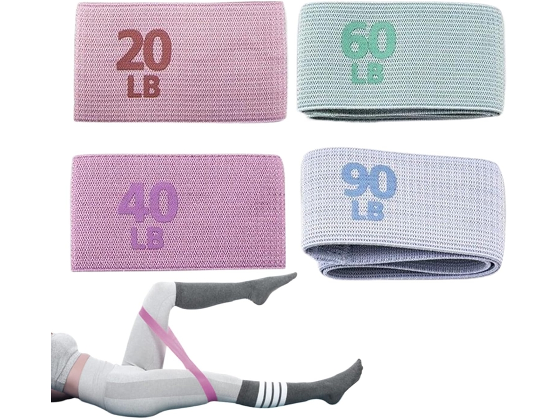 Faixas Elásticas Para Exercícios Alongamento, Força, Mobilidade, Tonificação E Flexibilidade | De Resistência