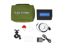 Câmera De Pesca Monitor Hd 4.3 Polegadas Visão Angular Amplia