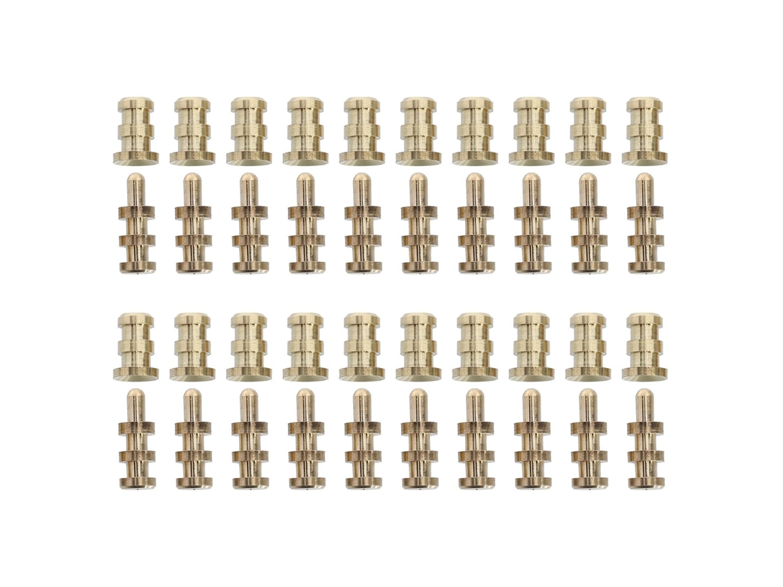 Conjunto De 20 Ferramentas De Alinhamento De Cobre Para Mesa.