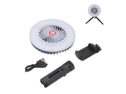 Lanterna Camping com Ventilador Usb Recarregável