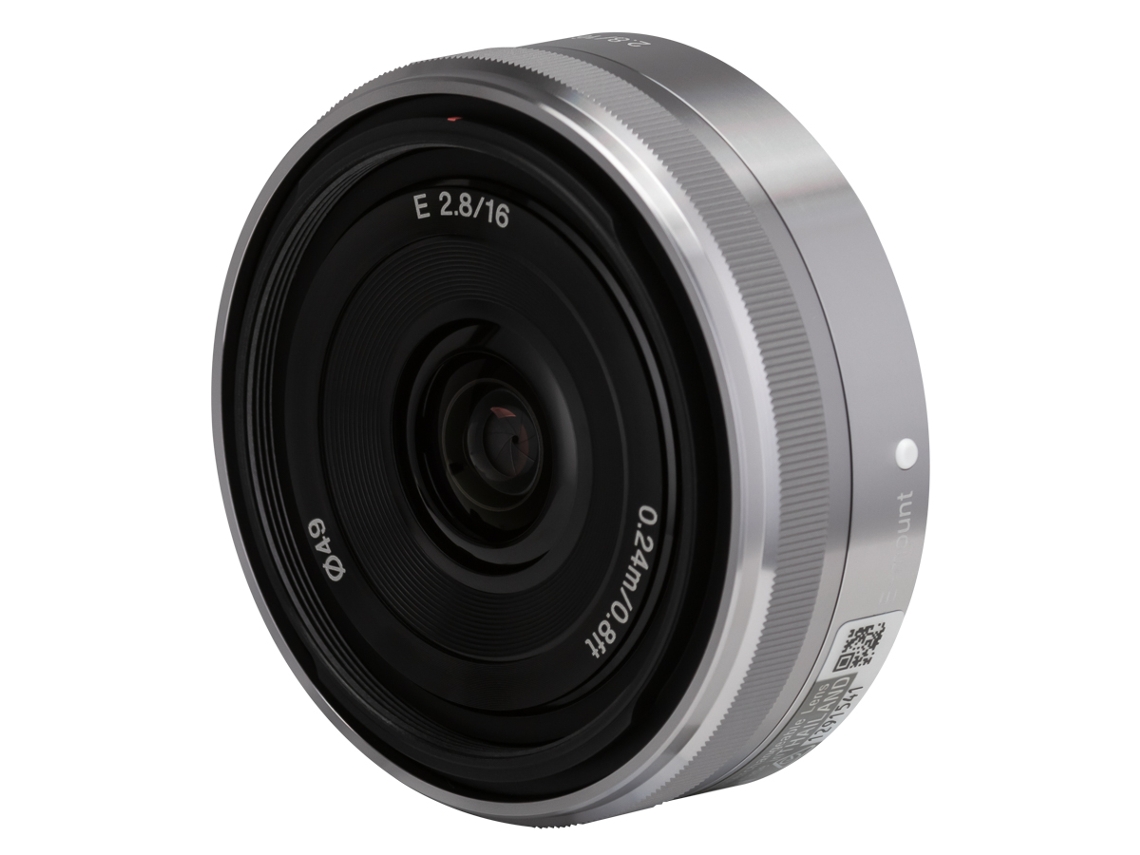 Objetiva SONY SEL16F28 16 mm (Encaixe: Sony E - Abertura: f/23 - f/2.8)