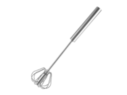Batedor De Mola Em Aço Inoxidável Com Ação De Batimento Rápido, Cabo Ergonômico, 35,5 Cm (14 Polegadas)
