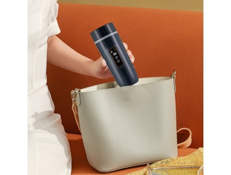 Chaleiras Elétricas Portáteis para Carro, Copo de Aquecimento, Água, Chá, Café, Caneca Térmica, Viagem SUNNY SPACES