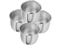 Conjunto De 4 Calotas Metálicas De Proteção Para Rodas De Reboque, 108 Mm - Fácil Instalação.