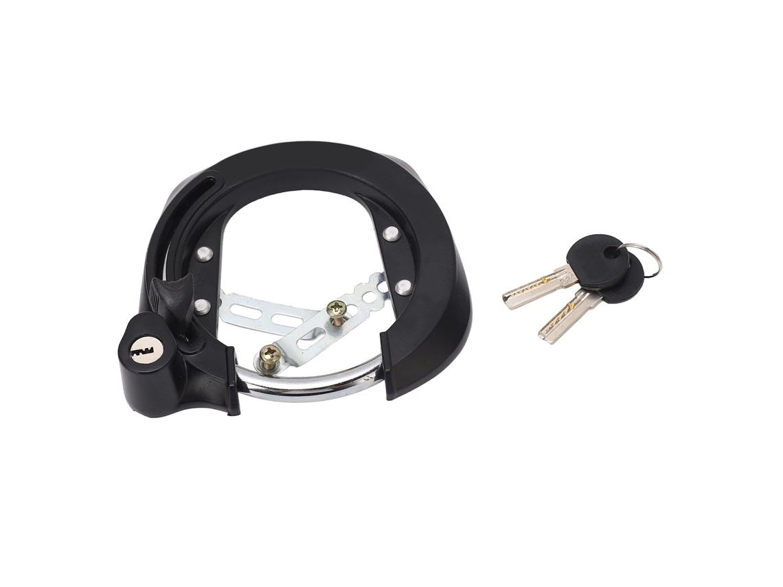 Trava Anti-roubo De Garra De Caranguejo Para Bicicleta Liga De Ferro Com 2 Chaves Para Mountain Bike Road Bike Bike Pasta