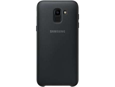Capa SAMSUNG Galaxy J6 2018 Dual Layer Preto — Compatibilidade: Samsung Galaxy J6 2018
