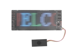 Painel LED deslizante programável tela flexível colorida USB 5V para publicidade