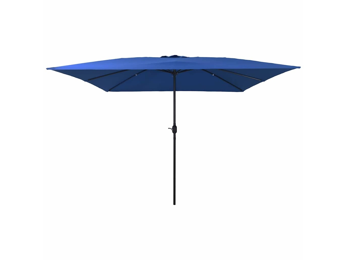 Vidaxl Guarda-sol De Jardim 295 X 295 X 245 Cm Poliéster E Aço