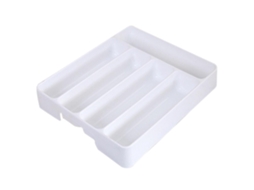 Organizador de gavetas de cozinha, bandeja, colher e divisor de talheres, caixa de armazenamento de acabamento, talheres de cozinha St Slowmoose