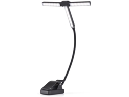 Luminária De Prateleira Septpenta 51led Super Brilhante, Luminária De Piano Com Clipe Para Proteção Ocular, 4 Cores E 12 Níveis