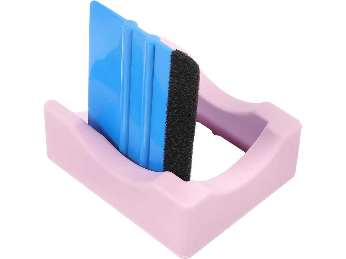 Suporte Pequeno De Silicone Antiderrapante Para Copos, Ideal Para Artesanato. Base Plana, Inclui Escova De Limpeza De Borracha Gokoco