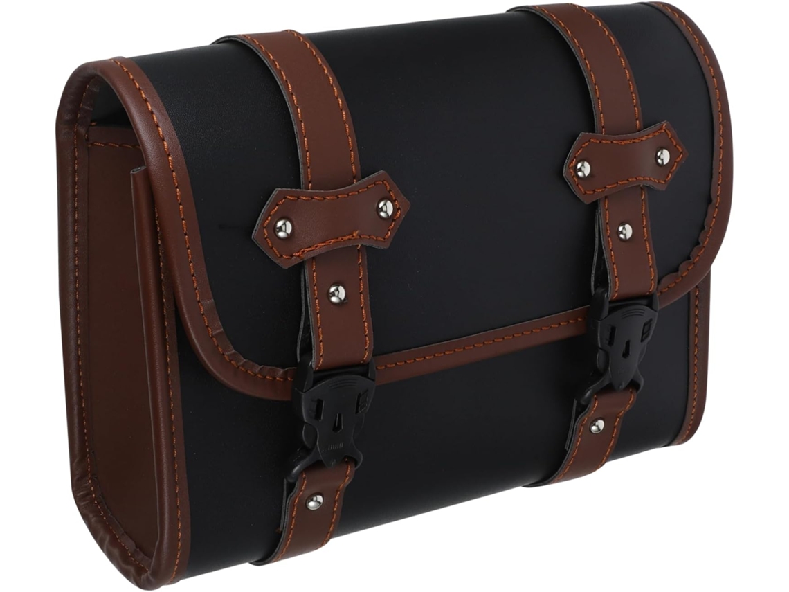 Bolsa organizadora lateral para gancho de motocicleta, bolsa Selim para armazenamento