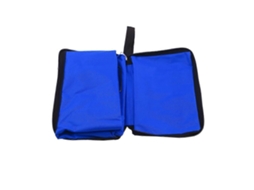 Carrinho de Compras Dobrável com Rodas, Reutilizável, para Compras e Viagens, Azul. GOKOCO