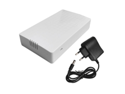 Switch Ethernet 8 Portas 10/100 Mbps Baixo Consumo Compatível Plugue EU