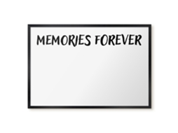 Magnetic Board Memories Forever For The Living Room Espelharte (60x40 Cm)