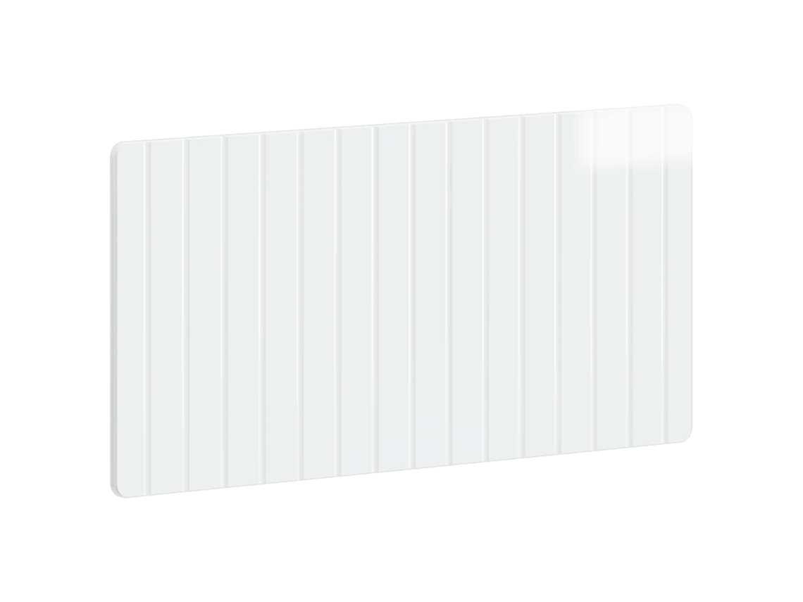 Vidaxl Cabeceira Montada Na Parede Zwolle Branco Brilhante