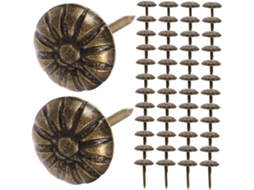 1000 Tachas Metálicas Decorativas Para Estofamento De Móveis, Pregos