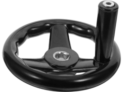 Volante Para Máquina Ferramenta, 3 Raios, 6, 3 Polegadas, Diâmetro Do Furo De 16mm