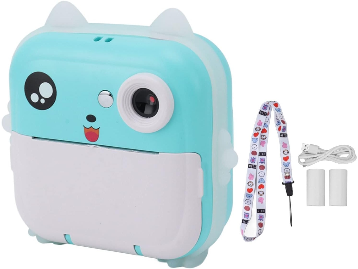 Câmera Infantil de 24mp, 5v, 1080p e 720p, com Tela de 2,4 Polegadas e Impressão. SFUSHOS