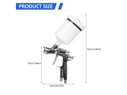 Laxiscreed Kit De Têmpera Em Spray Com Fluxo Elevado E Baixa Pressão - Ideal Para Pintura Profissional