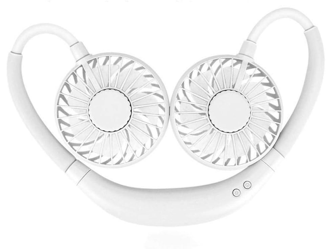 USB mini ventilador de pescoço portátil S/MARCA, 1200m, uso doméstico e externo