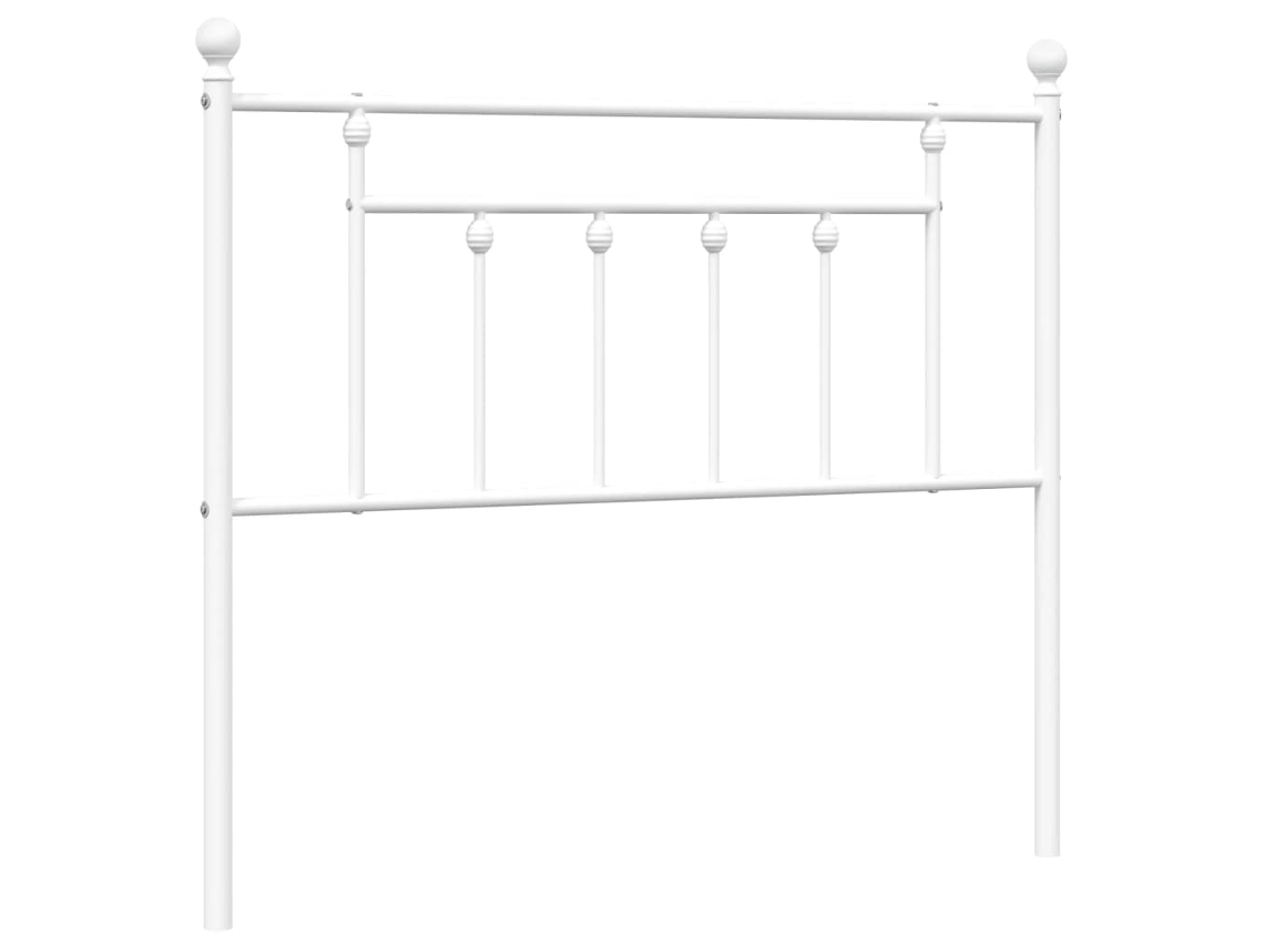 Headboard, Headboards Vidaxl Branco Aço (100 Cm)