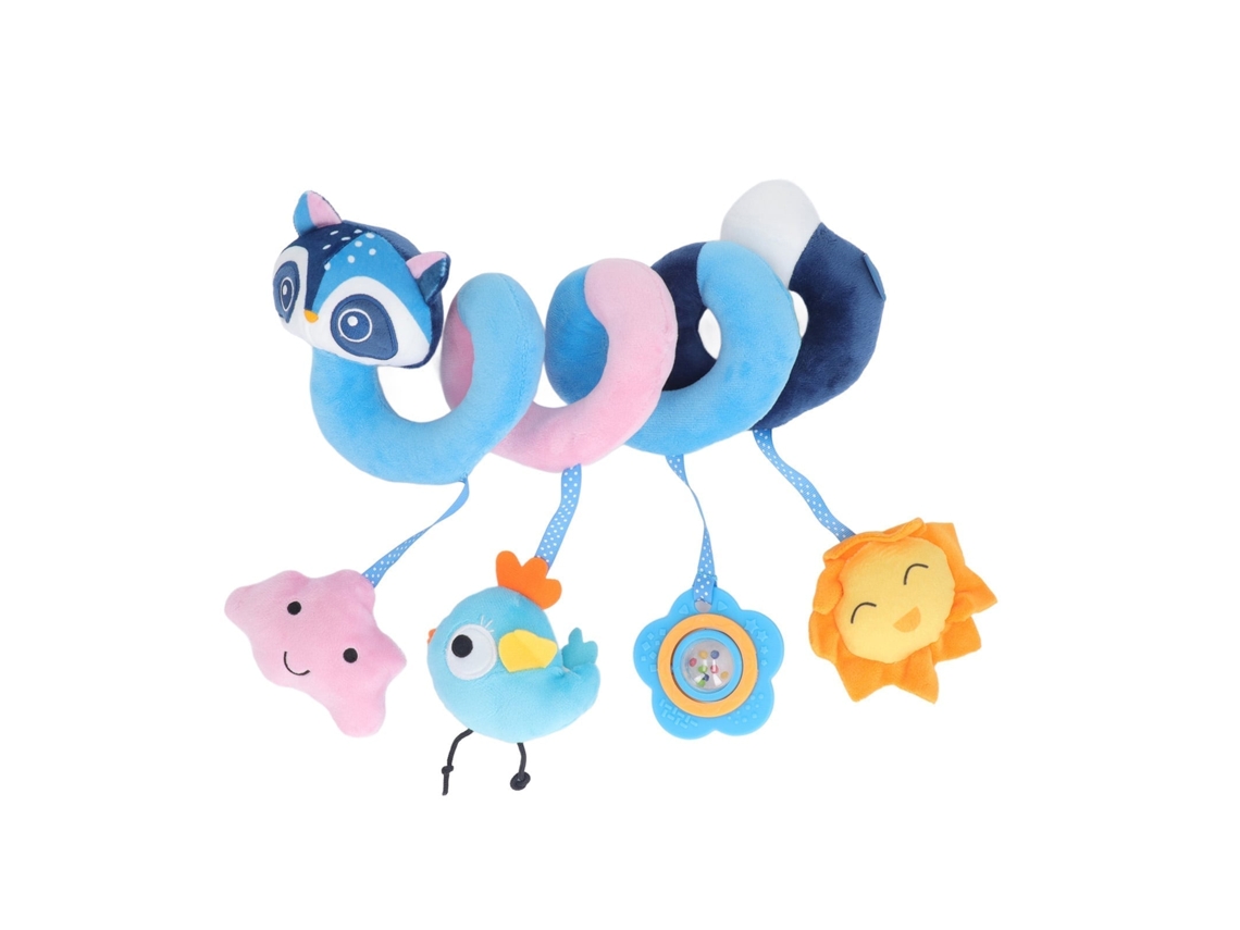 Primerox brinquedo Sino Pendurado Espiral para Carrinho Cama Bebê Estilo Raposa