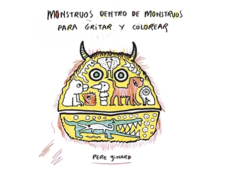 Livro Monstruos Dentro De Monstruos de Pere Ginard (Espanhol)