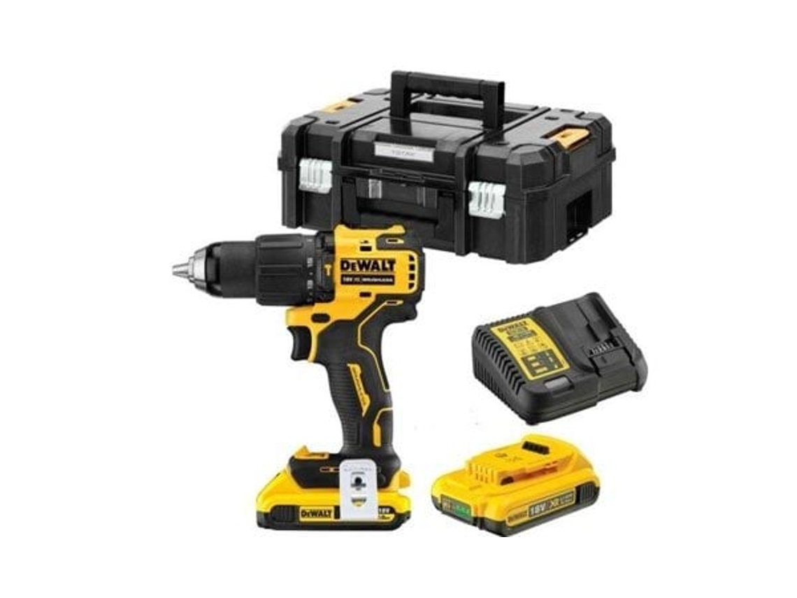 Berbequim Percussão 18V 2,0Ah DEWALT DCD709D2T-QW