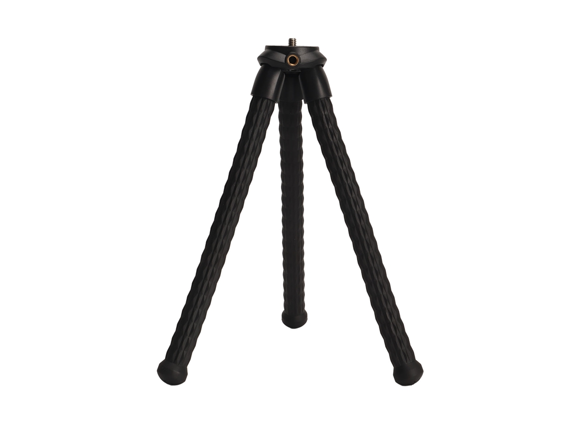Aetheria tripé Flexível Mini com Suporte para Celular Escondido e Apoio de Calçada Fria para Câmera e Celular