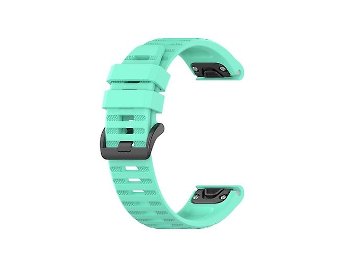 Bracelete de Smartwatch para Garmin Fenix 5 Plus Pulseira de Relógio de Silicone Lago Azul VENISYMLIS